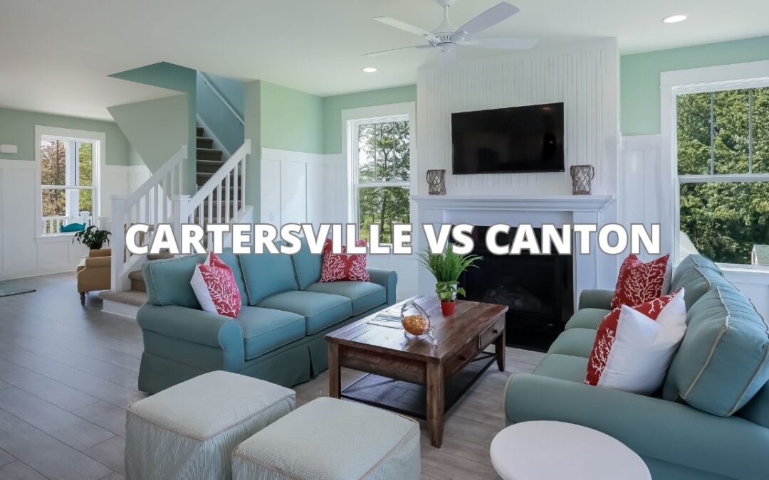 Is living in Canton better than Cartersville ?