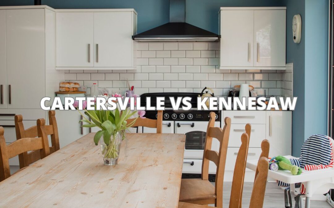 Is living in Kennesaw better than Cartersville ?