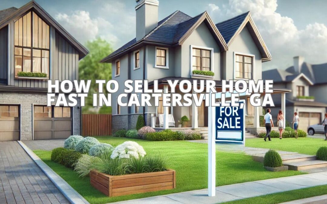 Selling a home quickly in Cartersville, GA, can be a smooth process when approached with the right strategies. Many homeowners face the challenge of wanting a fast sale without sacrificing value. To sell your home fast, it's essential to understand the local market, prepare your home well, and effectively market it.