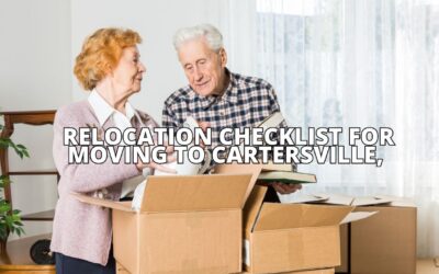 Relocation Checklist for Moving to Cartersville, GA